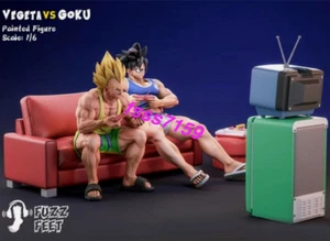 Vegeta Goku Resin FuzzFeet Studio Dragon Ball Statue 20 cm - Bild 1 von 8