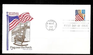 US SC # 2919 Flag Over Porch FDC. HF Cachet - Picture 1 of 1
