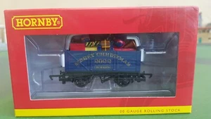 Hornby R60074 7-plank wagon "Christmas 2022" with present load, blue, boxed - Picture 1 of 12