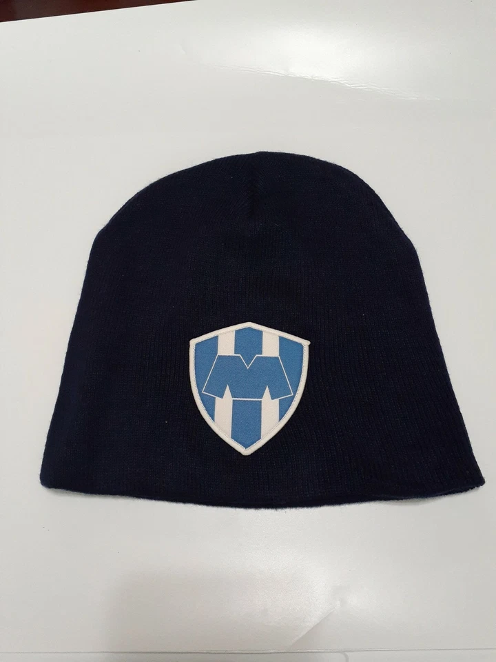 Gorro de fútbol Rayados Monterrey sin puños azul marino Foto 1 de 1