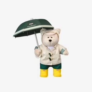 Starbucks x Hunter Rainy Bearista Doll Cream - Picture 1 of 2