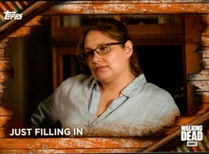 2017 Topps The Walking Dead Season 6 Rust Parallel #11 Just Filling In - Picture 1 of 2