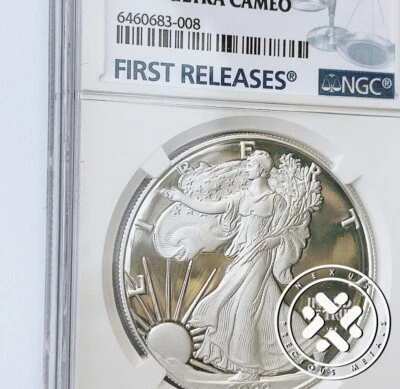 2022 W EAGLE $1 NGC PROOF 68 ULTRA CAMEO SILVER COIN EAGLE FIRST RELEASES - Image 1 of 4