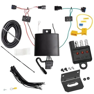 Trailer Wiring Harness Kit and Bracket w/ Light Tester For 19-24 KIA Forte Sedan - Picture 1 of 5
