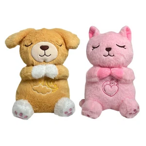 Sleeping Breathing Plush Stuffed Animals Toy with Sound Lights and easy to use - Picture 1 of 5