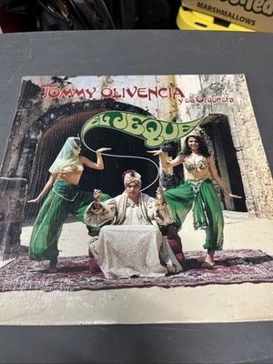 TOMMY OLIVENCIA Y SU ORQUESTA - El Jeque [LP, 1988] LATIN SALSA - VG+ - Imagem 1 de 4