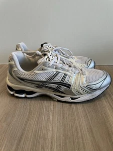 ASICS Gel-Kayano 14 White Midnight 1202A056-109 Women's Size 11 - Picture 1 of 6