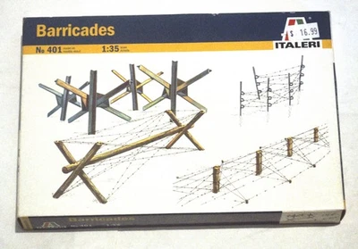Italeri 401 1/35 Barricades un-opened kit - Image 1 of 2