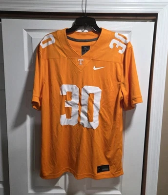 Nueva camiseta limitada de fútbol americano Nike Tennessee Volunteers #30 talla L $105 Foto 1 de 4