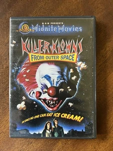 Killer Klowns From Outer Space DVD MGM Midnite Movies Horror Sci-Fi 1988 Region - Picture 1 of 2