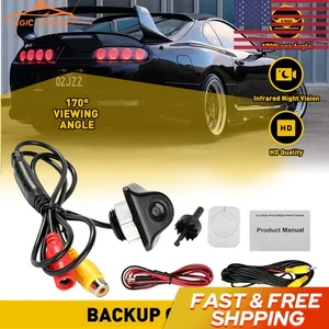 170?? Viewing Wide Angle HD 720P Car Rear View Reverse Parking Camera Backup US - Picture 1 of 17