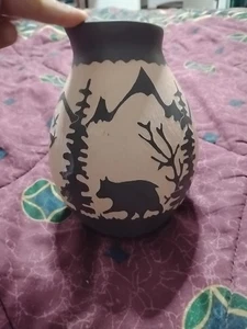 Mata Ortiz Unique One of a kind pot by Raul P V 4.5" tall and 4.5" wide. - Picture 1 of 12