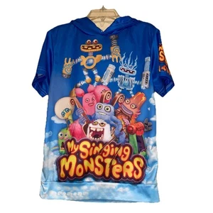 My Singing Monsters Summer Anime T-shirt Kids Clothes Kids T Shirts Casual Short - Picture 1 of 4