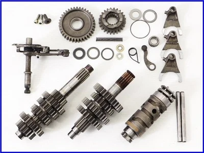 DUCATI 2001 748R Genuine Transmission & Shift Fork & Drum Set  - Image 1 of 4