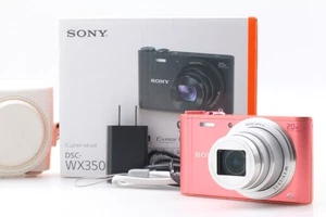 [Inglés OK] Cámara digital Sony Cybershot DSC-WX350 18,2 MP rosa - Imagen 1 de 11