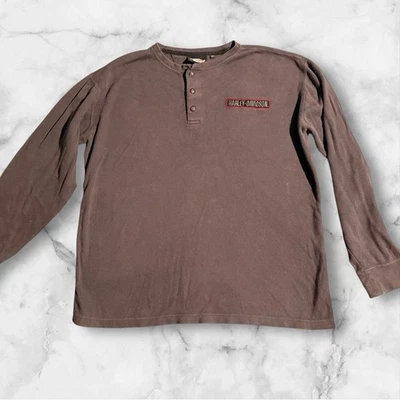 Harley-Davidson 2009 vintage térmica manga media larga Foto 1 de 4