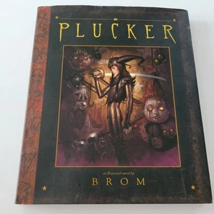 Plucker : An Illustrated Novel by Brom Gerald Brom (2005 Hardcover) Dust Cover - Foto 1 di 16