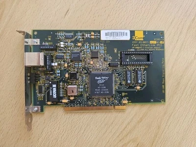 3COM 3C595-TX SCHNELLER ETHERLINK PCI 10/100BASE-T ETHERNET PCI ADAPTER - Bild 1 von 2