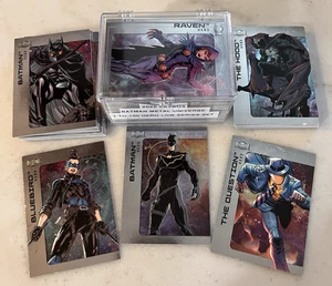 2025 Skybox Metal Universe Batman, 1 to 100 Hero Low Series Complete Set, WB7 - Picture 1 of 3