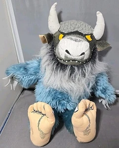 Bernard Plush 16" Maurice Sendak Where the Wild Things Are Rare Crocodile Creek - Picture 1 of 5