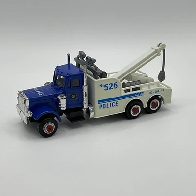 WELLY Peterbilt Police Tow Truck Diecast Model  b3 Multi Buy - Image 1 of 4