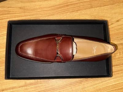 Zapatos de vestir mocasines Paul Stuart para hombre talla 9 M, cuero Masters Wine Foto 1 de 4