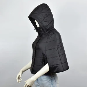 Chaqueta acolchada Intrend by MAX MARA con capucha de poliamida negra talla XS S - Imagen 1 de 12