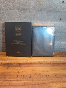 Legacy Bible New Testament Psalms  Proverbs Holy Bible LSB Black - Picture 1 of 2
