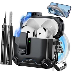 Kompatibel mit AirPods 4. Generation Airpods 4. A-A-A-A-Black - Bild 1 von 7