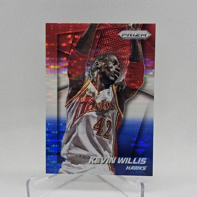 2014-15 Panini Prizm Кевин Уиллис Atlanta Hawks красный белый синий пульсар #212 8345 - Изображение 1 из 2