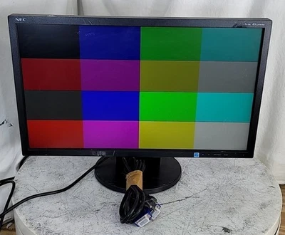 NEC AccuSync AS224WMi-BK M226BR LCD Monitor 22" DP VGA Grade B - Image 1 of 4