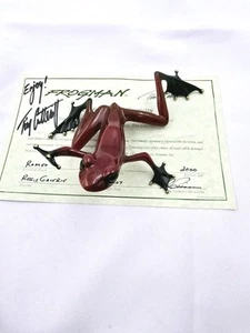 Tim Cotterill Frogman Bronze Frog Romeo - Picture 1 of 8