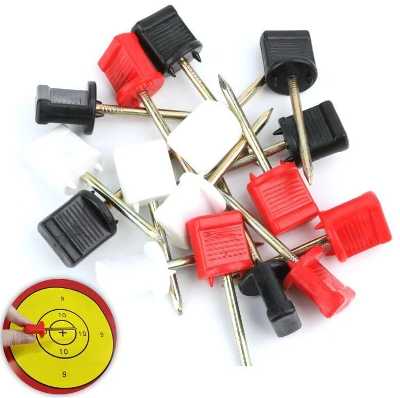 Archery Target Face Pins Steel Nails Straw Board Fix Paper Targets Bow Shooting - Image 1 of 4