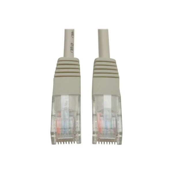 TRIPP LITE Cat5e 350 MHz Molded (UTP) Ethernet Cable (RJ45 M/M), PoE - Gray, 5ft - Image 1 of 1