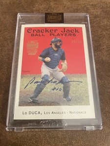 Paul Lo Duca Signed 2022 Topps Archive Signatures Series Card #08 /34 Nationals