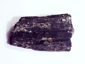 100% Natural Black Tourmaline Rough 260.45 Ct Certified Loose Gemstone - Picture 1 of 5