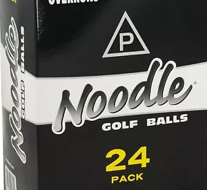 2 Dz BRAND NEW Taylormade / Maxfli NOODLE Golf Balls =24 NEW Ball LOT   NR - Picture 1 of 2
