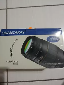 Quantaray AF 70-300mm f/4.0-5.6 LDO Macro Lens For Minolta/Sony - Picture 1 of 6