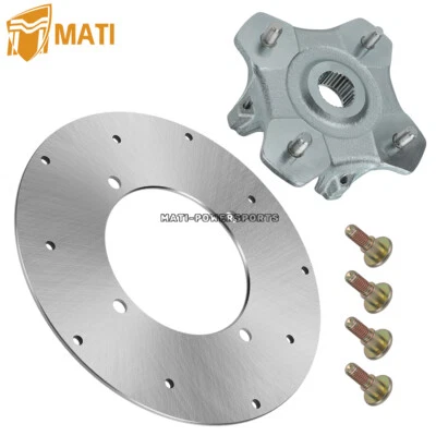 Wheel Hub & Brake Rotor & Bolts Kit for Arctic Cat 650 700 2005-2011 1502-462 - Image 1 of 4