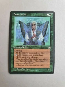 Faerie Noble, MTG Homelands (1995) Rare Green Creature NM - Picture 1 of 2