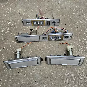 OEM 1979-1985 Cadillac Eldorado Complete Ashtray Window / Lock / Seat Switch Set - Foto 1 di 14