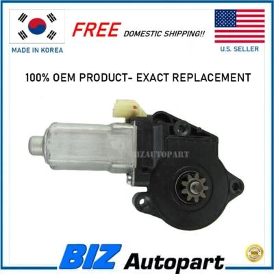 OEM ! POWER WINDOW MOTOR FRONT LEFT for 2001-2006 HYUNDAI ELANTRA # 82450-2D001 - Image 1 of 3