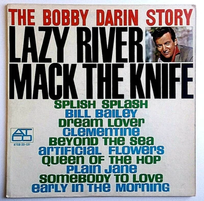 BOBBY DARIN -The Bobby Darin Story - Vinyl LP 1961 Atco Records 33-131 Pop ICON - Image 1 of 4
