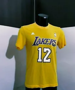 ADIDAS NBA los angeles lakers official "12 HOWARD" g74408 100%cotton size eu M - Foto 1 di 7