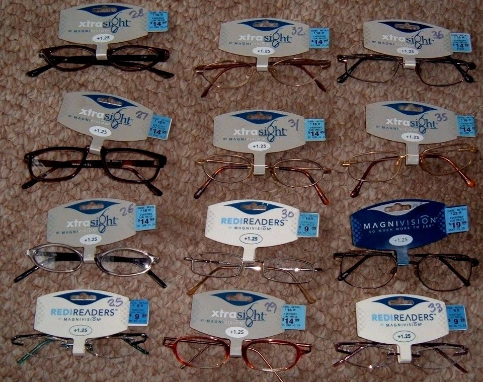 GAFAS DE LECTURA MAGNIVISION 1.25 hacer selección de la lista Foto 1 de 1