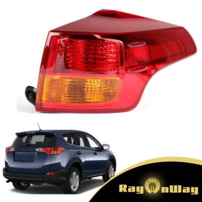 For 2013 2014 2015 Toyota RAV4 Red Rear Passenger Right Side Tail Light Assembly — 第 1/4 张图片