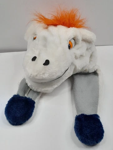 Denver Broncos Thematic Plush NFL Mascot Dangle Hat - Forever Collectibles Cover