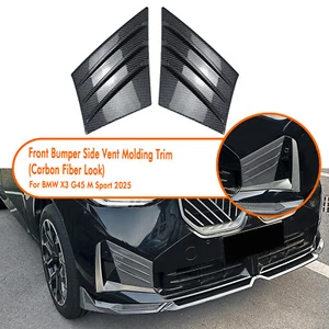 Auto Carbon Look Front Side Vent Zierleiste für BMW X3 G45 M Sport 2025 - Bild 1 von 8