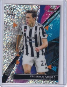 Federico Chiesa 2021-22 Topps Finest UEFA Champions Sparkle /175 $1.50 SHIPPING