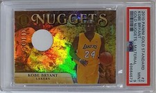 2010 Gold Standard Kobe Bryant #PATCH /199 Game Worn Jersey - PSA 9 (POP 2)